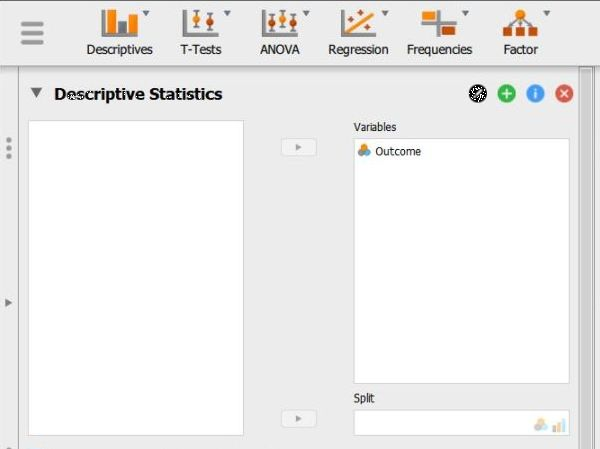 Screenshot for obtaining frequencies