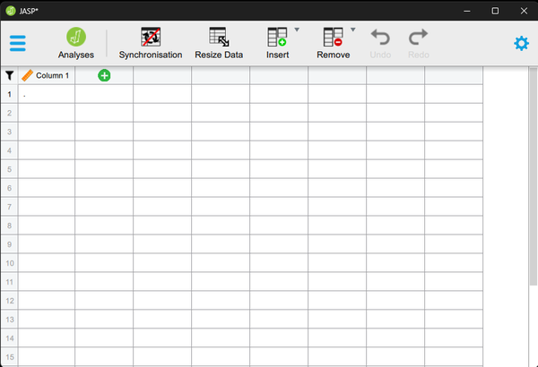 Screenshot for defining variables